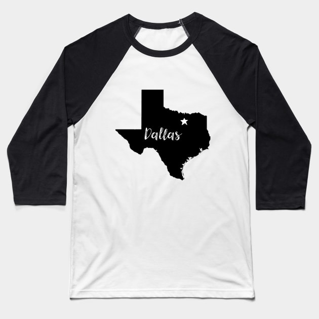 Dallas Star Baseball T-Shirt by InTrendSick